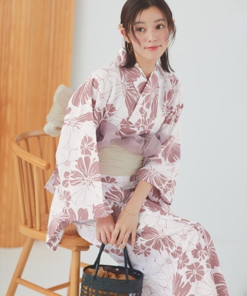 Kimono Yukata Cotton - فستان يوكاتا كيمونو تقليدي للفتيات من