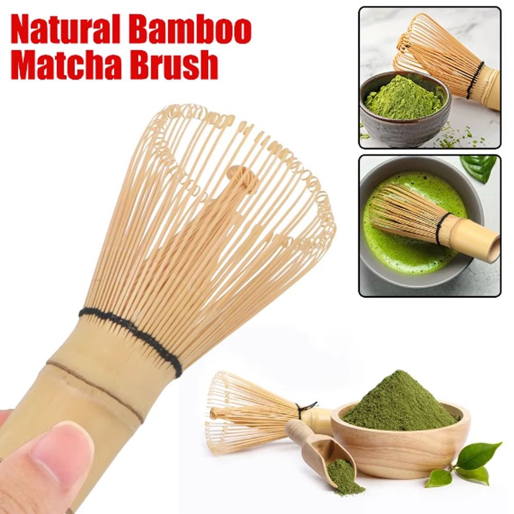 Bamboo Whisk Chasen - مضرب ماتشا من الخيزران المفيد، قابل