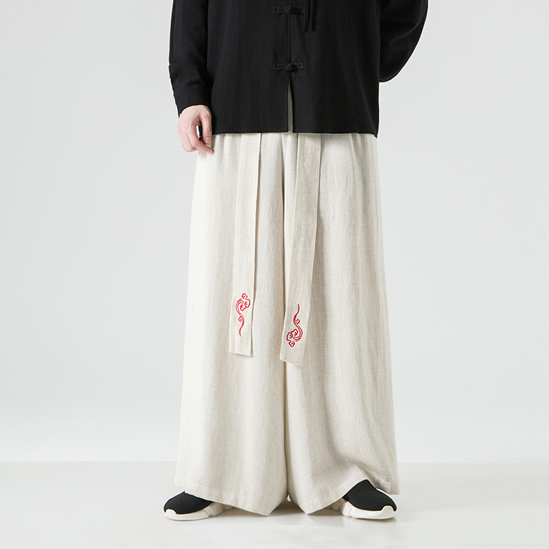 الرجال بنطال ذو قصة أرجل واسعة - مراجعة Kimono Yukata Cotton وسعره
