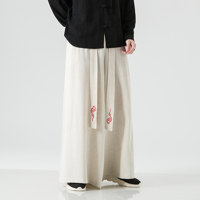 الرجال بنطال ذو قصة أرجل واسعة - مراجعة Kimono Yukata Cotton وسعره