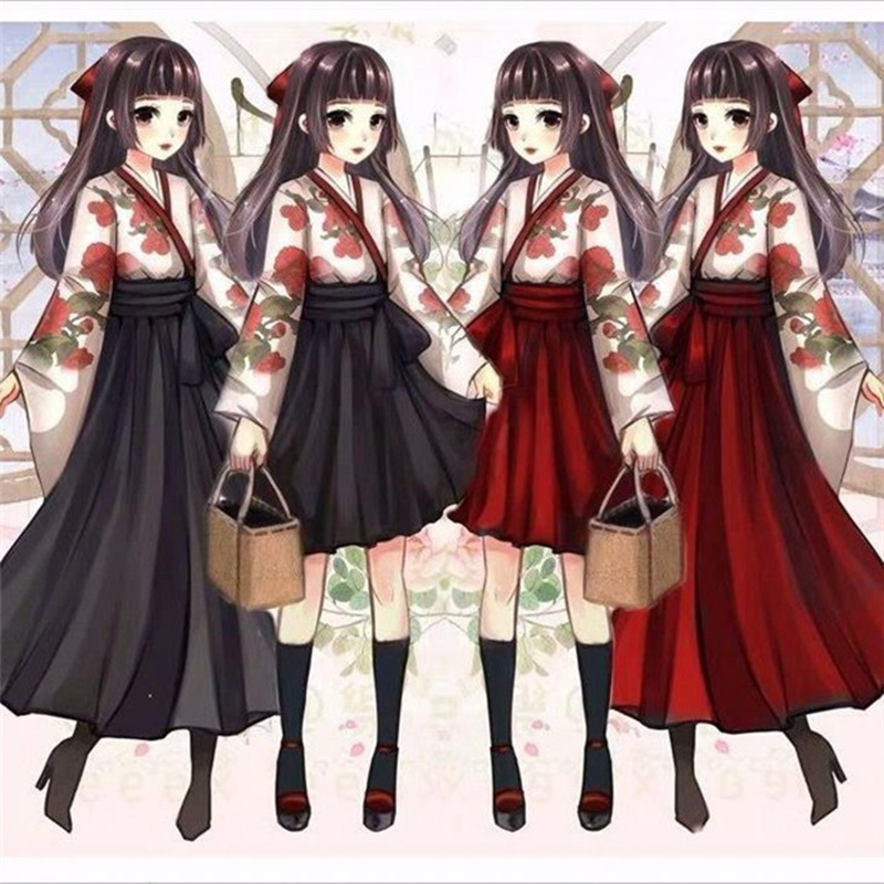 فستان عتيق مطبوع عليه زهور للن - مراجعة Kimono Yukata Cotton وسعره