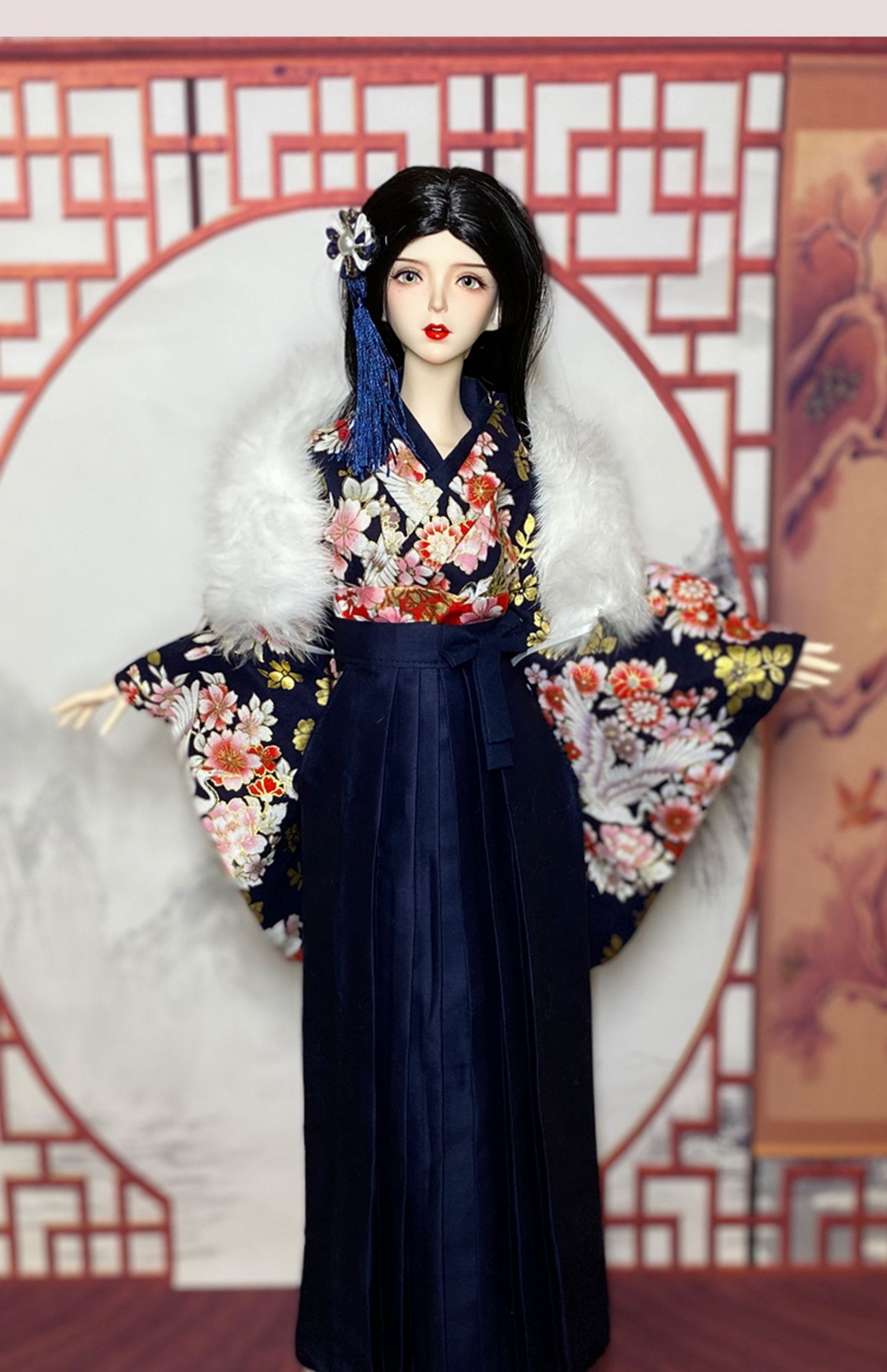 1/8 1/6 1/4 1/3 BJD كيمونو هاك - مراجعة Japanese Girl Lifestyle وسعره