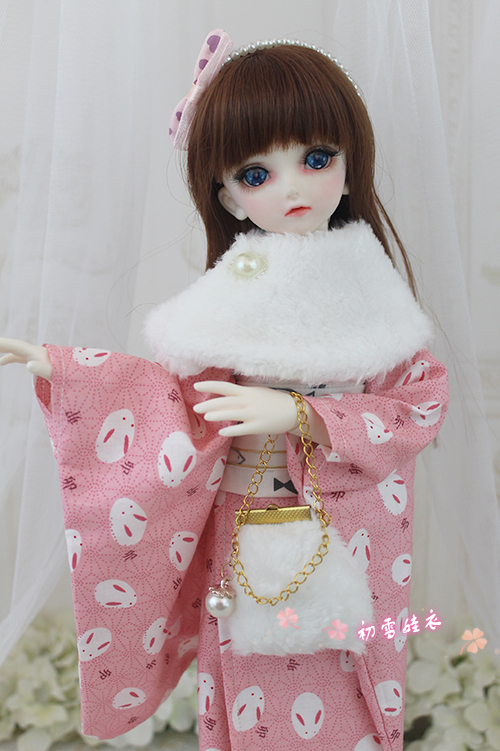 1/6 1/4 1/3 BJD ثوب الكيمونو ا - مراجعة Japanese Girl Lifestyle وسعره