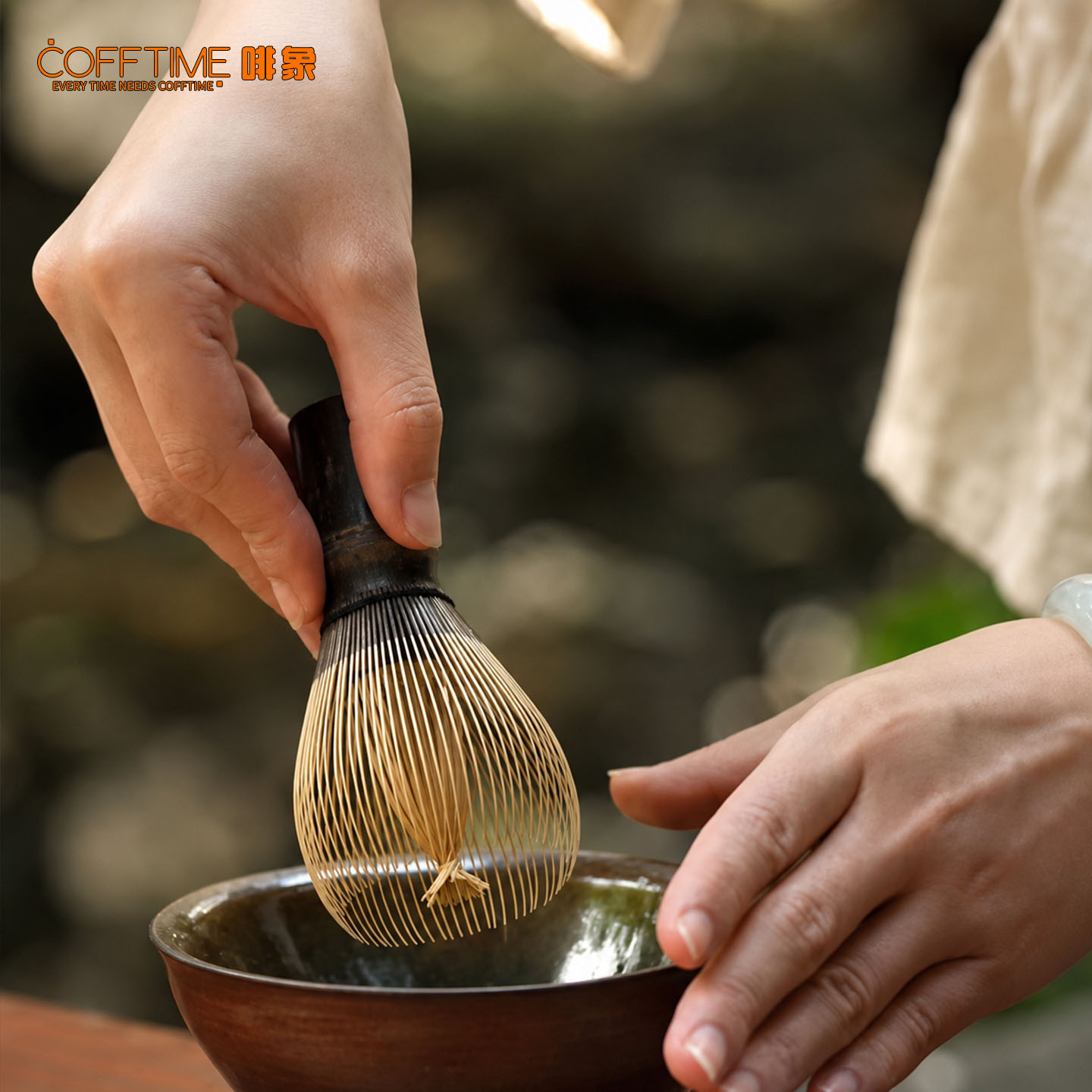 كوتفايم 100 شوكة خفاقة ماتشا م - مراجعة Bamboo Whisk Chasen وسعره