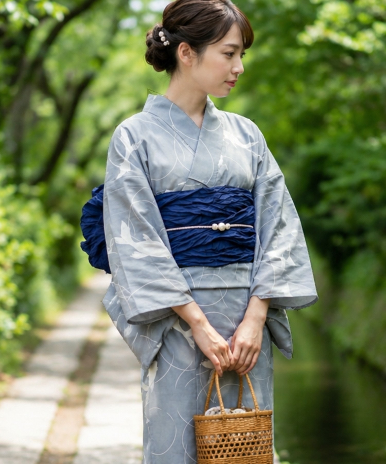 فستان يوكاتا كيمونو تقليدي للف - مراجعة Kimono Yukata Cotton وسعره