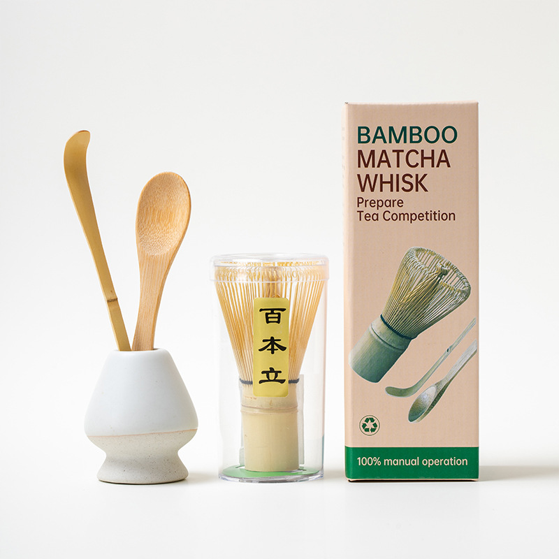 3/4 قطع من أدوات المطبخ، 100 م - مراجعة Bamboo Whisk Chasen وسعره