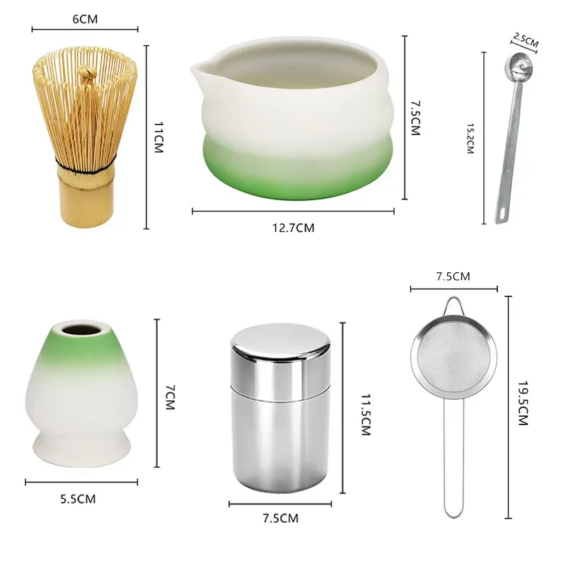 صندوق طقم ماتشا محمول مخصص من  - مراجعة Bamboo Whisk Chasen وسعره