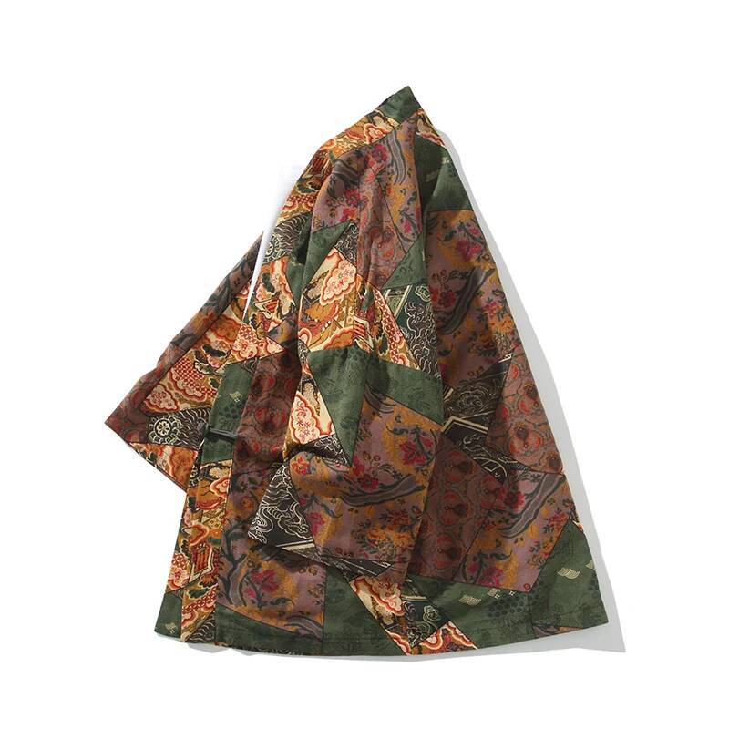 العرقية نمط طباعة يوكاتا الرجا - مراجعة Kimono Yukata Cotton وسعره