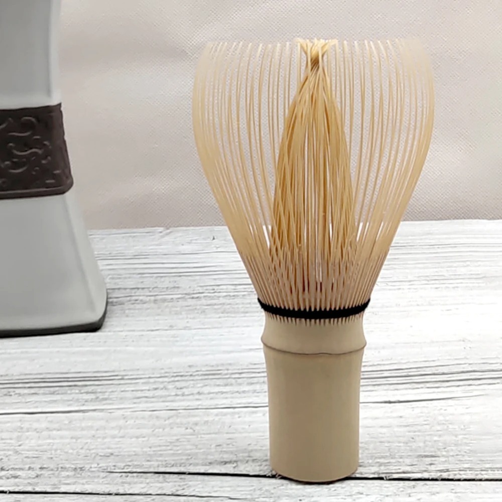 مضرب شاي ماتشا تقليدي من الخيز - مراجعة Bamboo Whisk Chasen وسعره