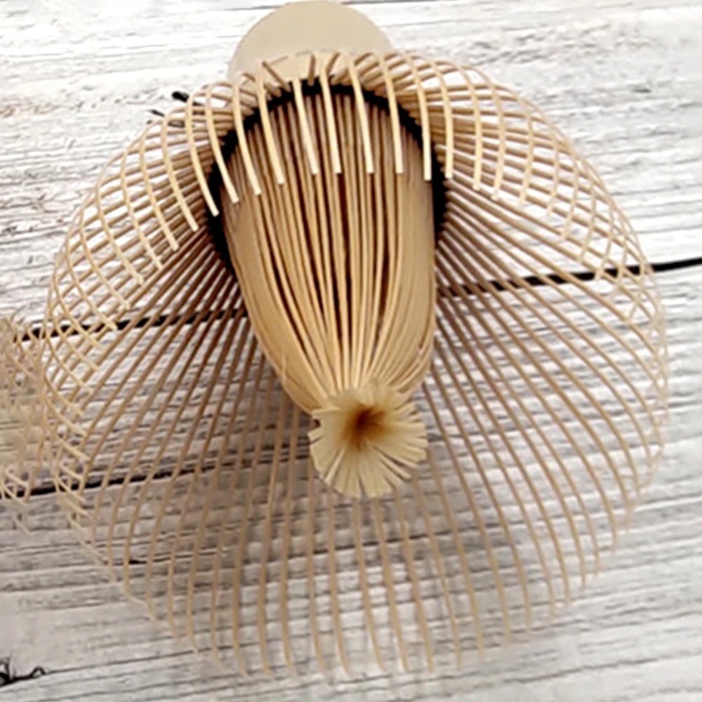 مضرب شاي ماتشا تقليدي من الخيز - مراجعة Bamboo Whisk Chasen وسعره